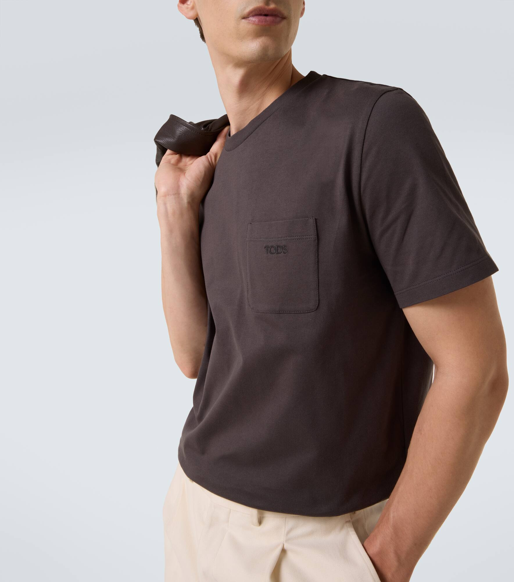 Logo cotton jersey T-shirt - 6