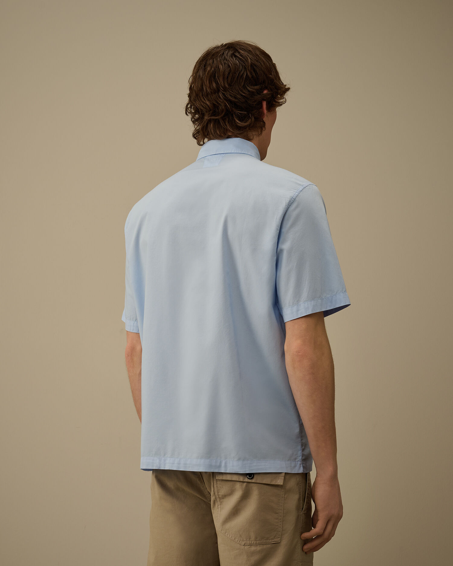 Cotton Rip Stop Boxy Short Sleeve Shirt - 4