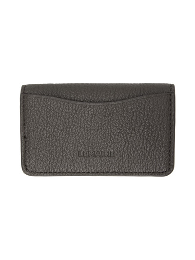 Lemaire SSENSE Exclusive Brown Enveloppe Coin Pouch outlook