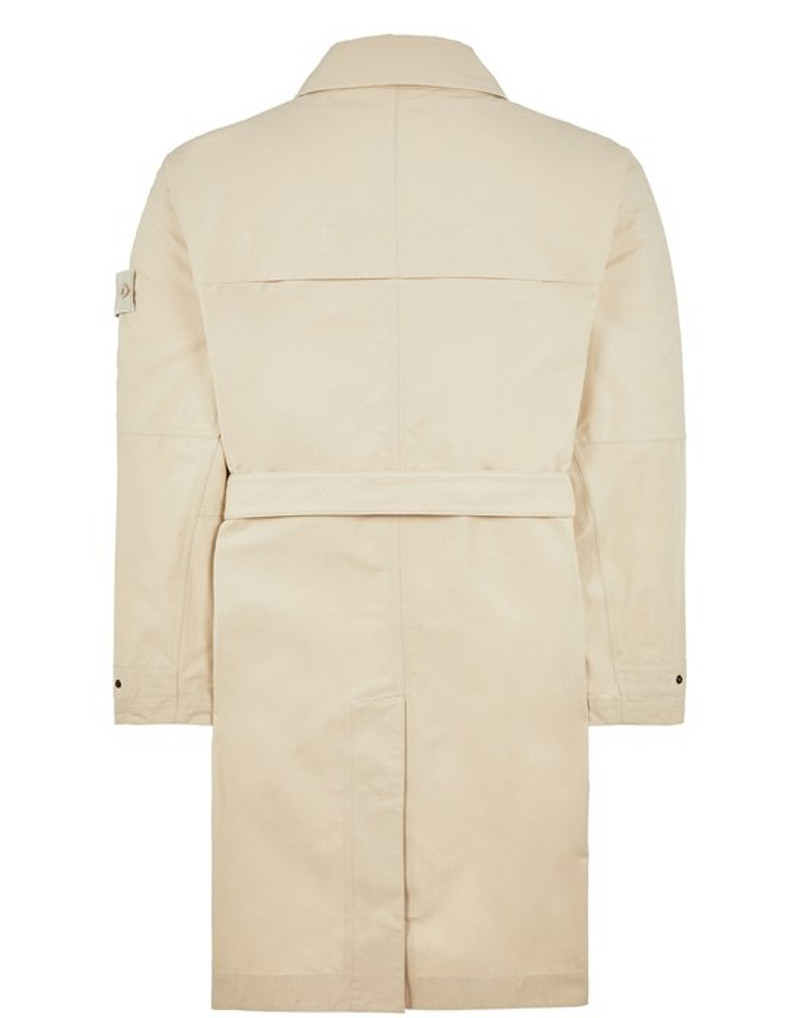 Stone Island 704F1 WEATHERPROOF COTTON CANVAS_ GHOST PIECE BEIGE outlook