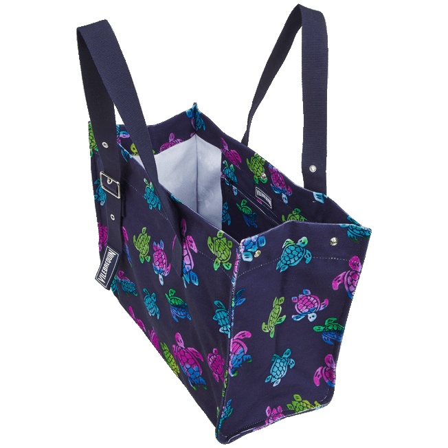 Unisex Beach bag Ronde des Tortues Aquarelle - 3