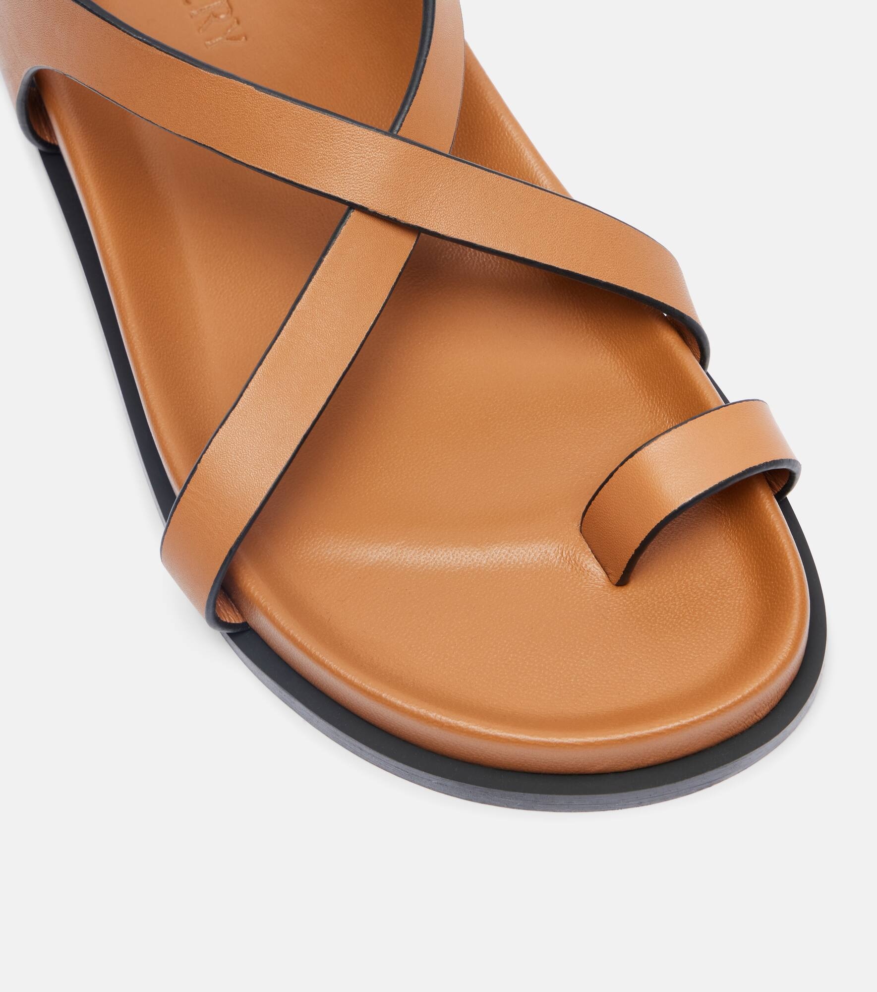 Jalem Slim leather sandals - 5