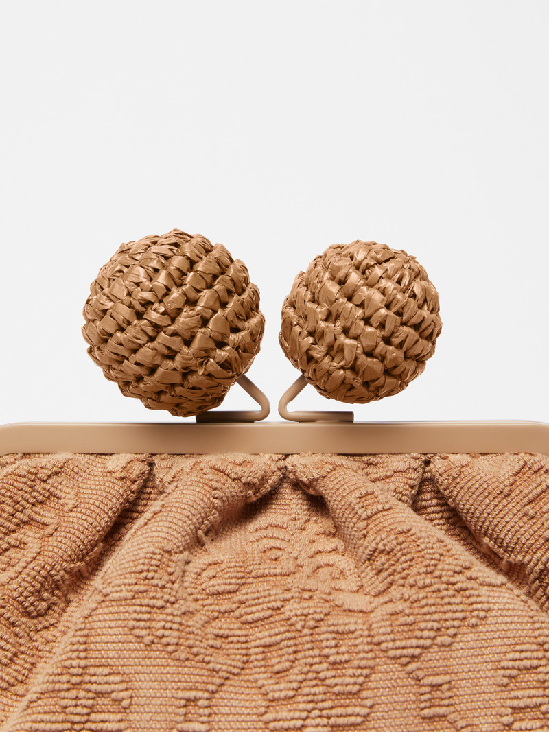 OBLARE Medium Pasticcino Bag in jacquard canvas 5