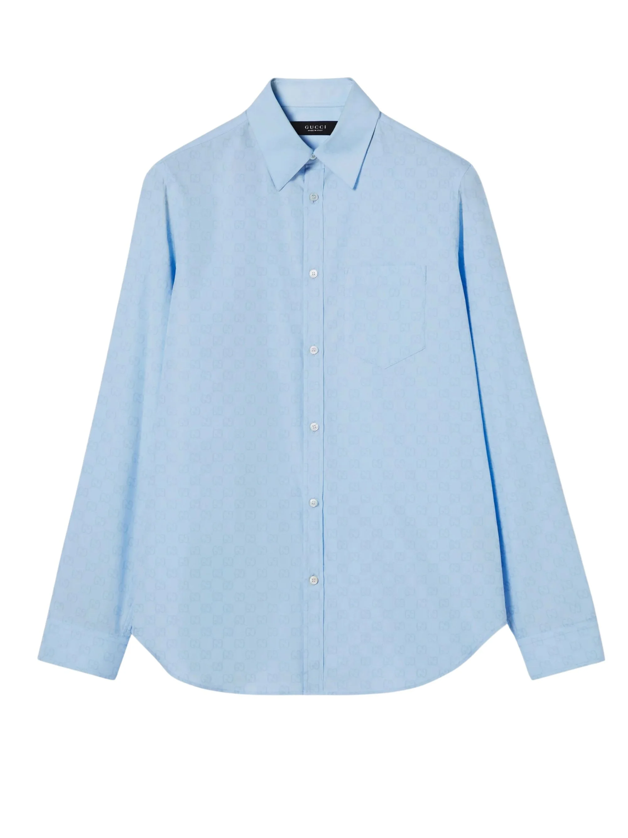 GG cotton poplin shirt - 1