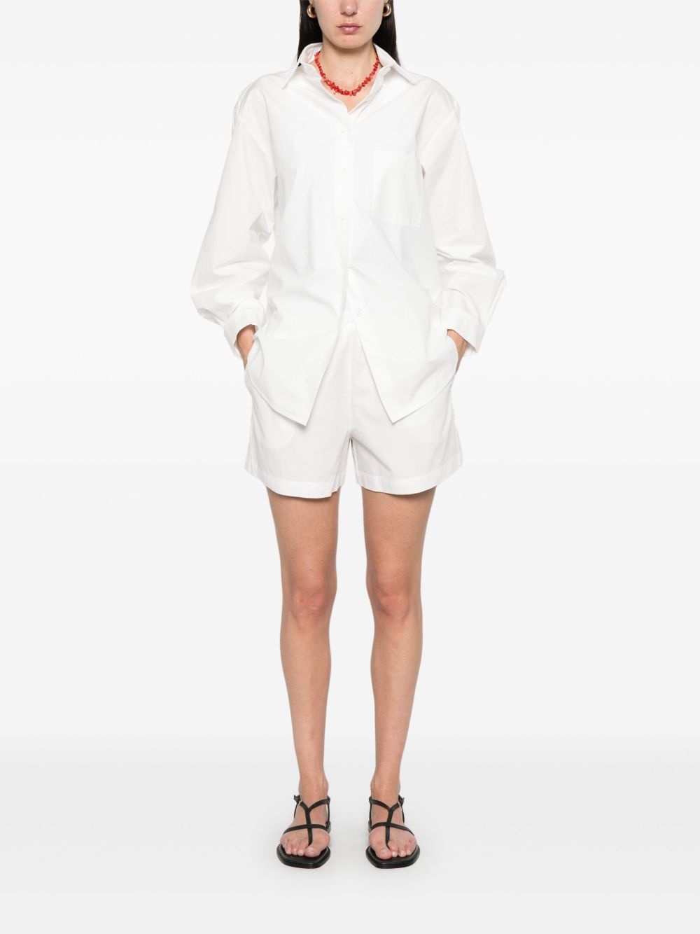 poplin shorts - 2
