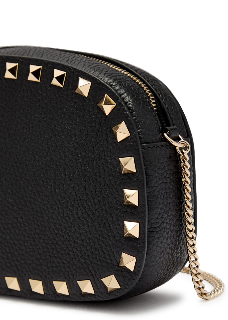 Valentino Garavani Rockstud Leather Cross-body bag - 3