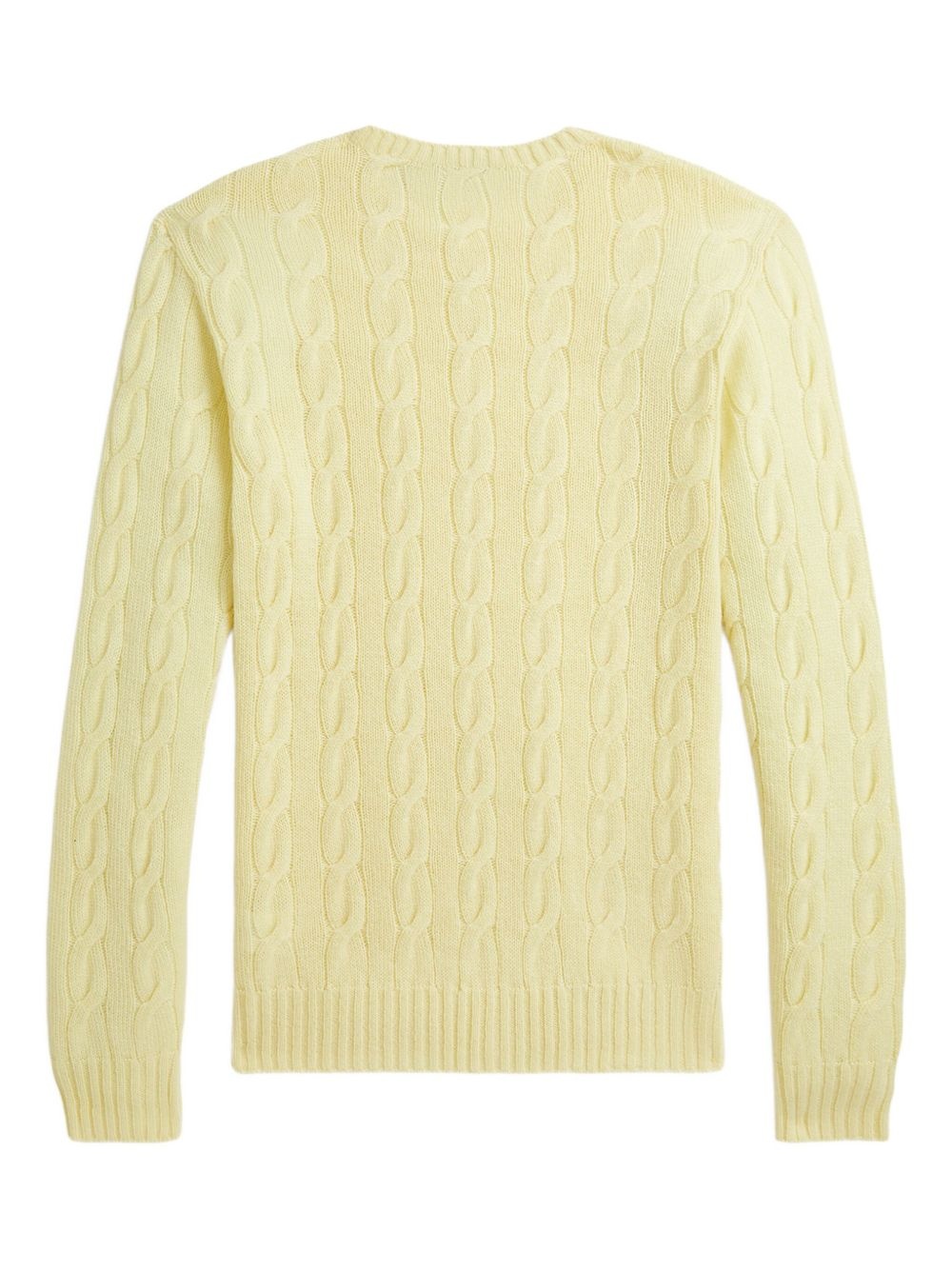 cable-knit jumper - 2