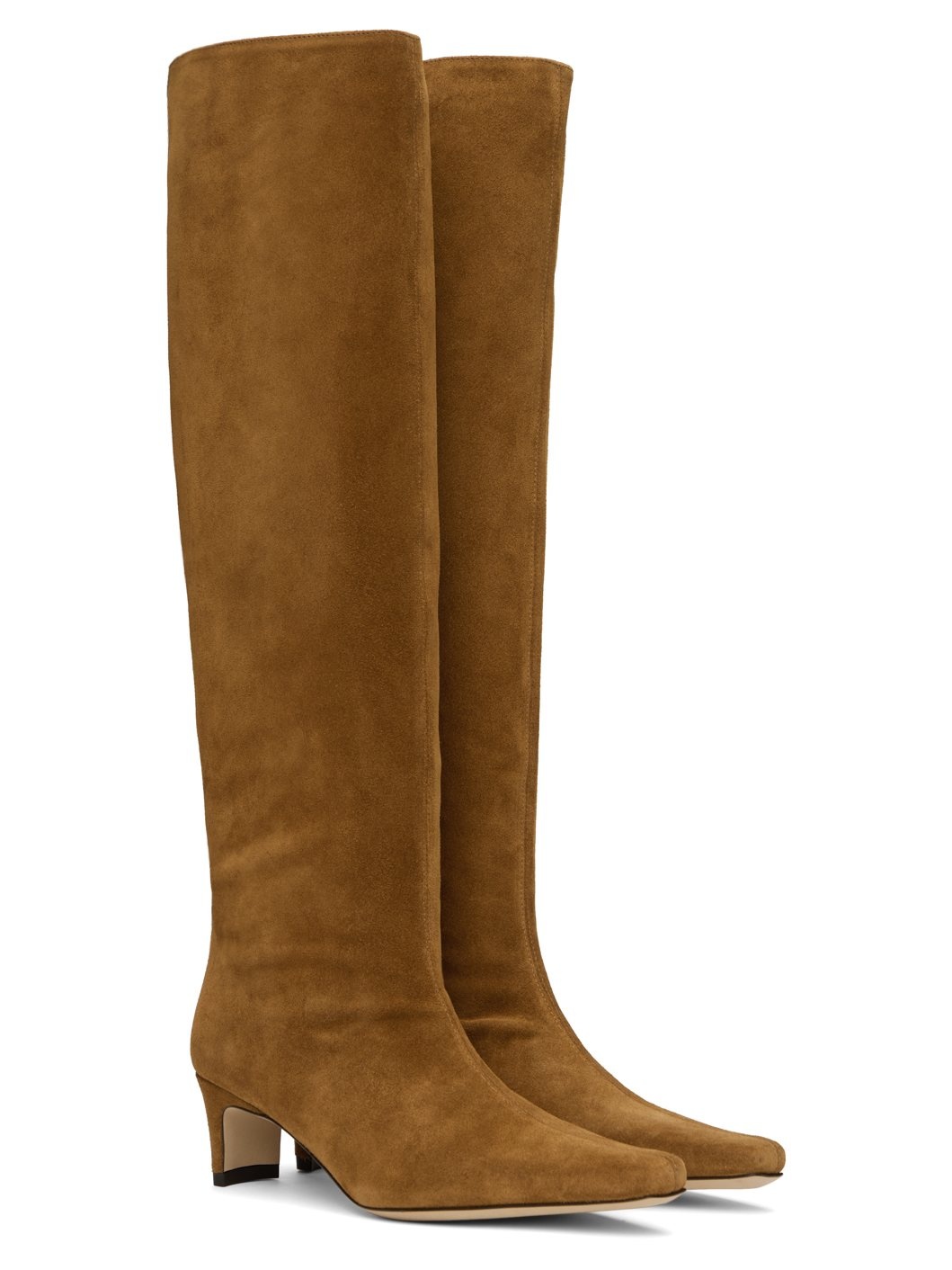Tan Wally Suede Tall Boots - 4