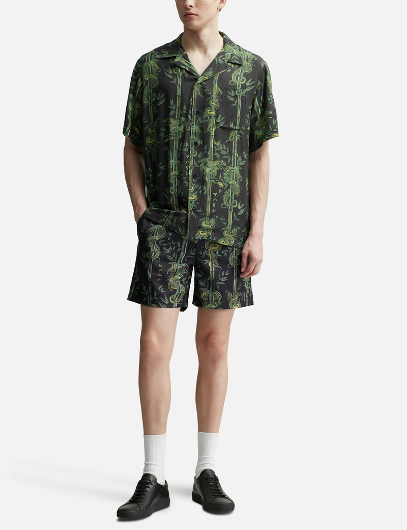 DRAGON BAMBOO CAMP COLLAR SHIRT 5
