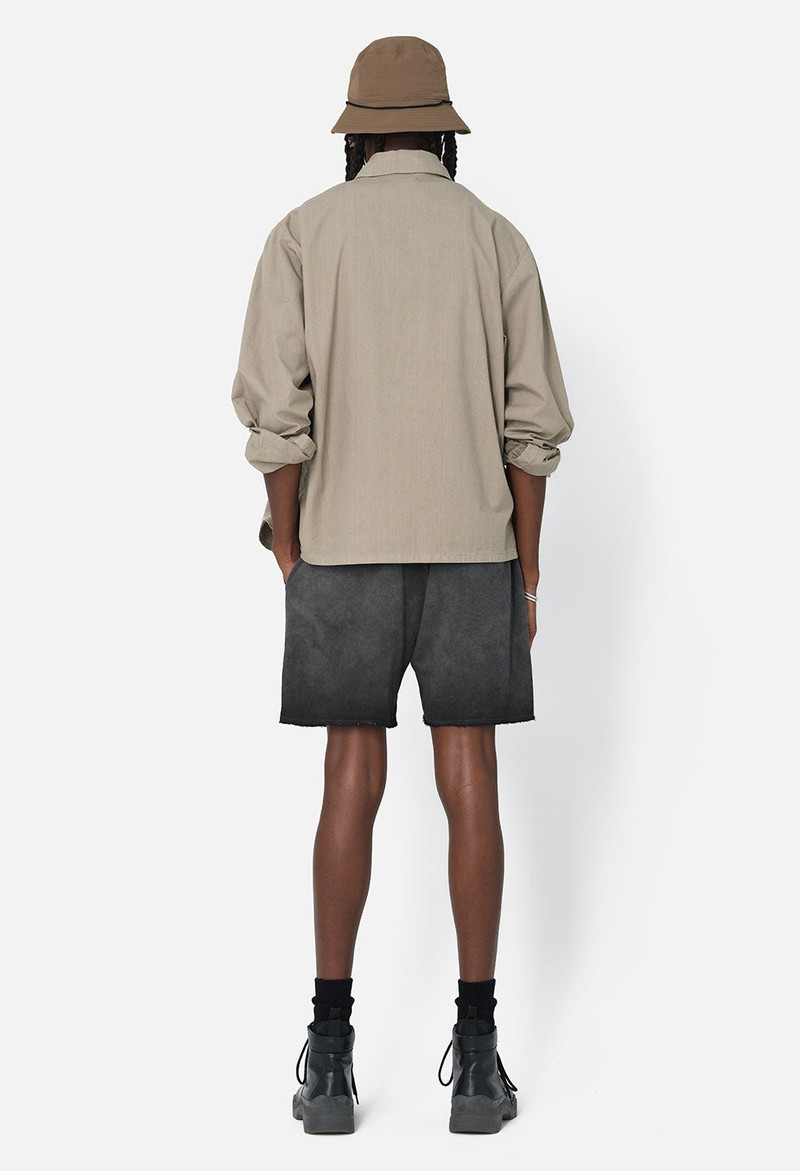 TUCK TERRY SHORTS 5