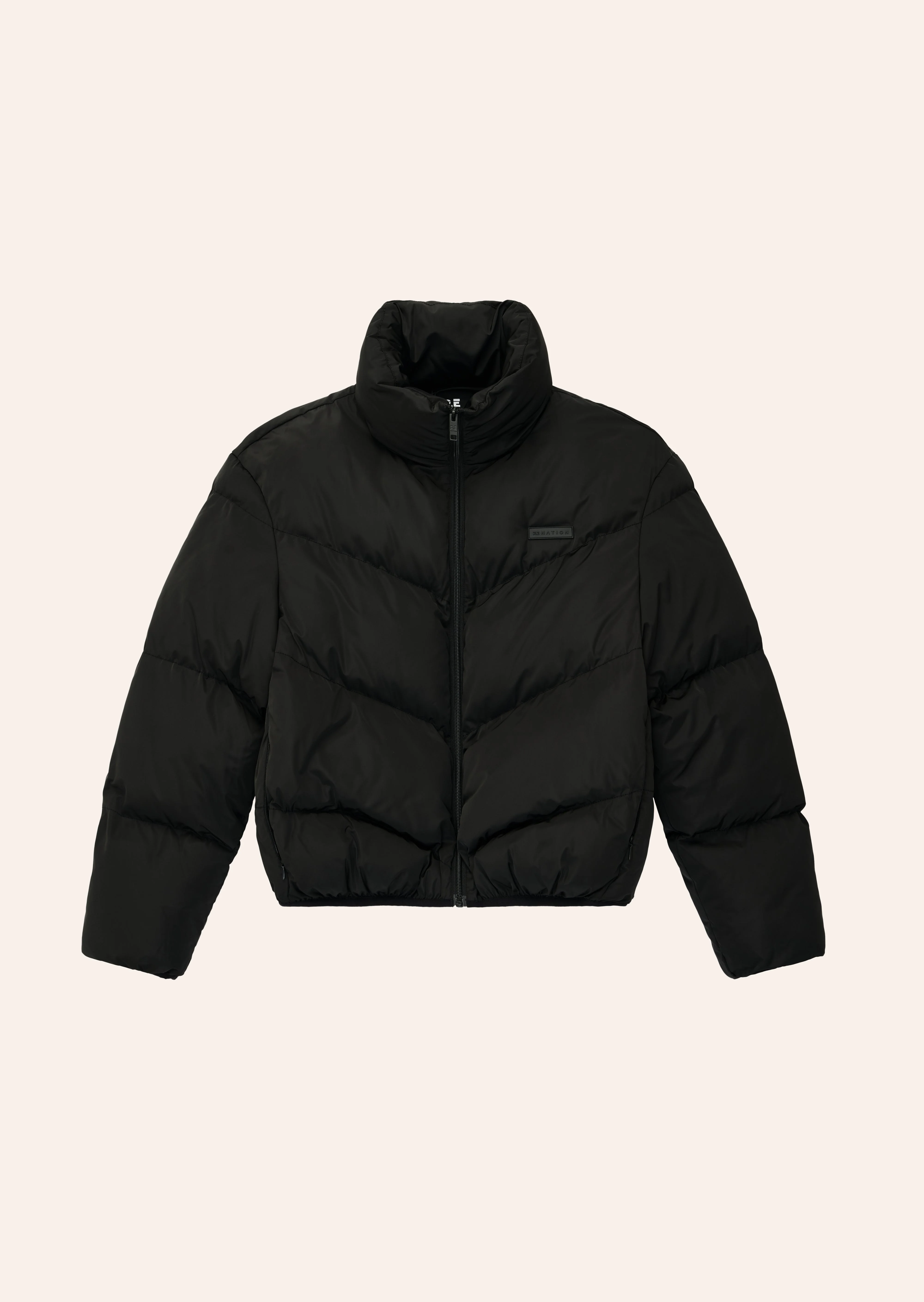 PIVOT PUFFER JACKET IN BLACK - 1
