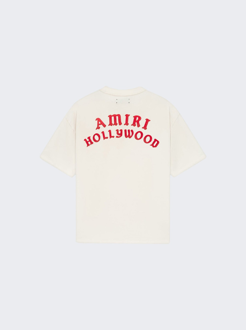Hollywood Oversized Tee Ivory And Red - 2