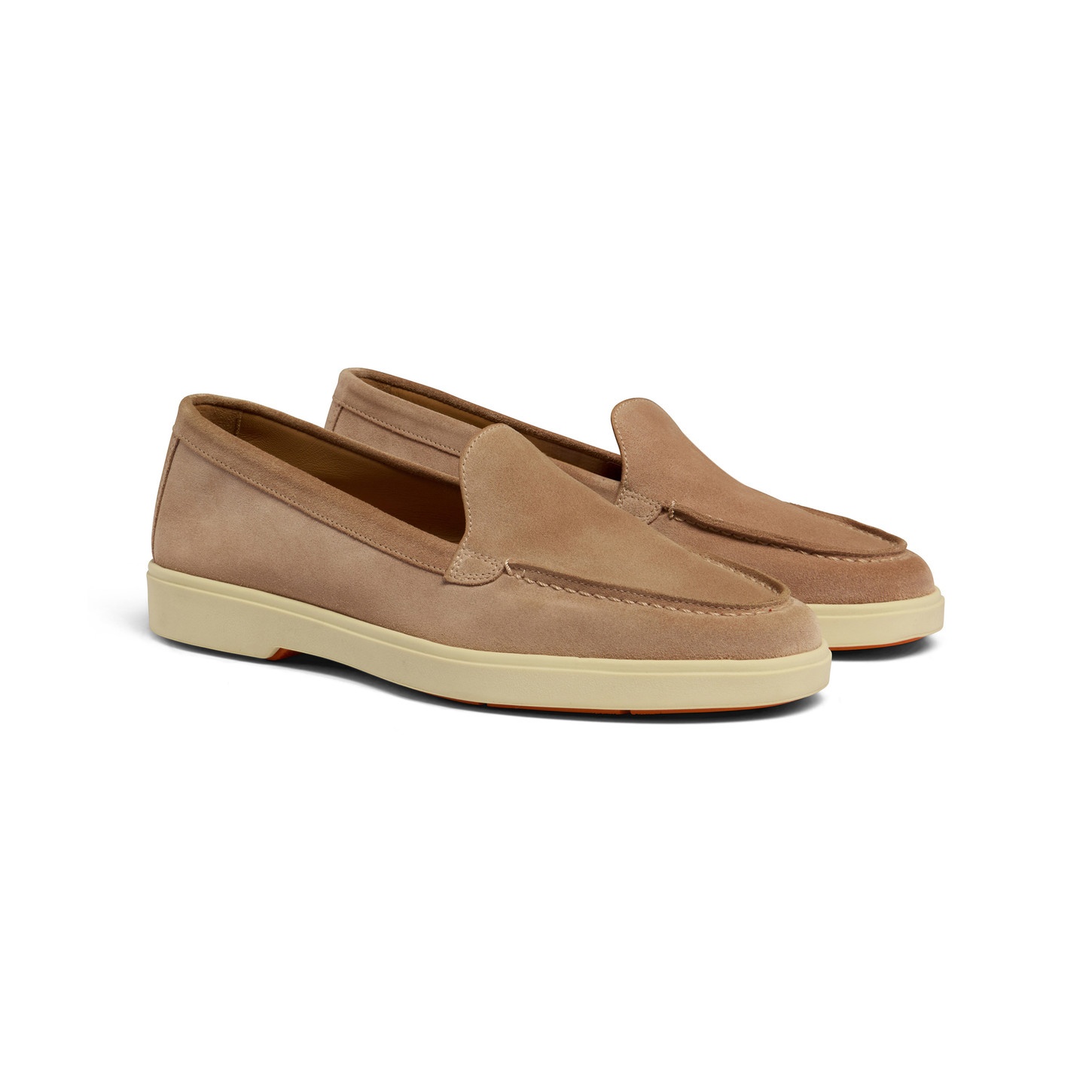 Women's pink suede loafer - 2