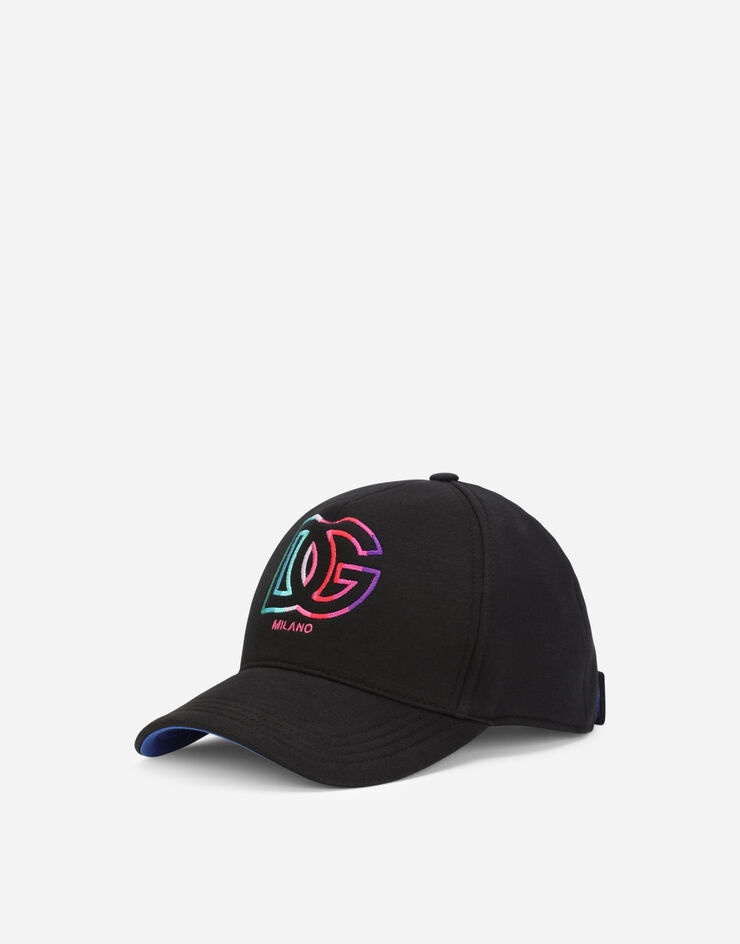 Baseball cap with multi-colored DG embroidery - 1