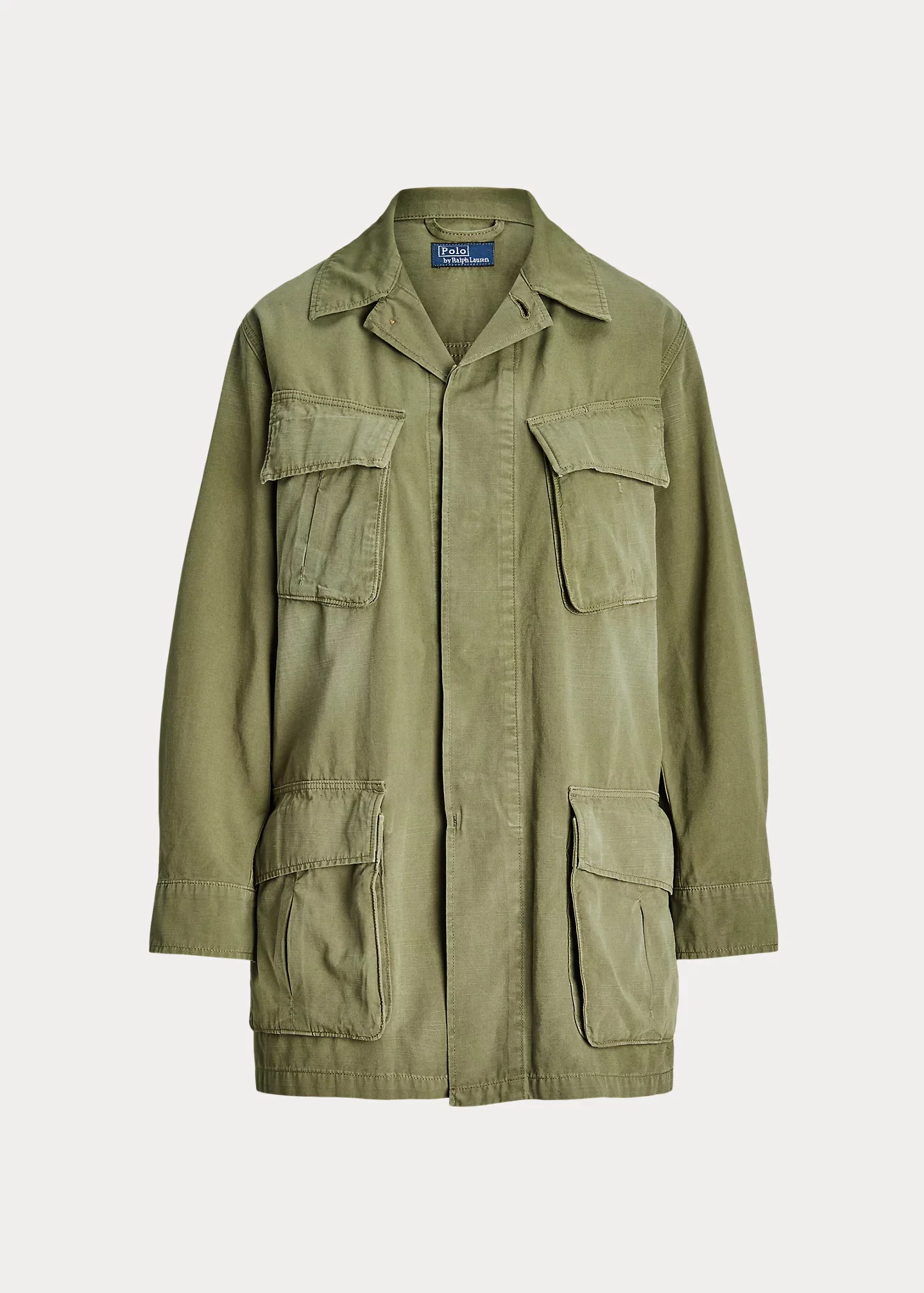 Cotton Canvas Utility Jacket - 1