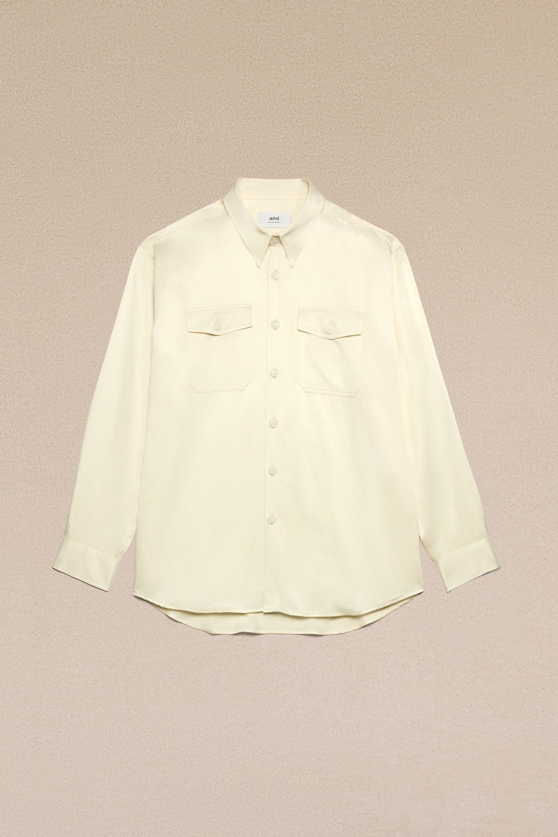 Overshirt With Chest Pocket - 1