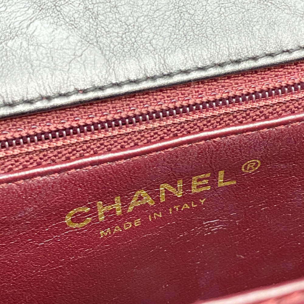 Chanel No.12 Black 2.55 Chain Bag - 10