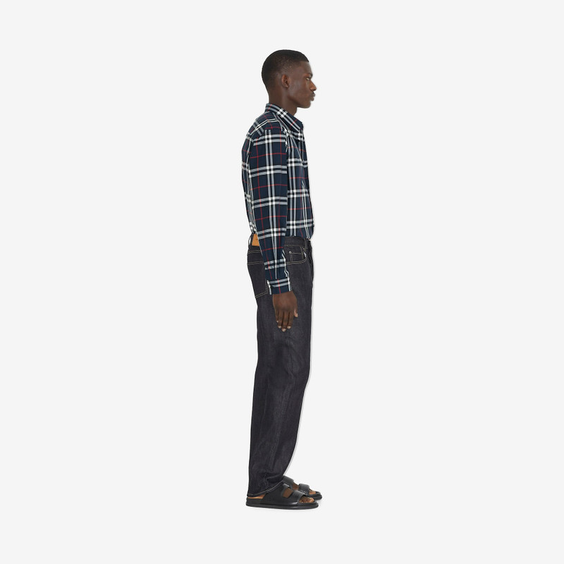 Check Cotton Poplin Shirt 3