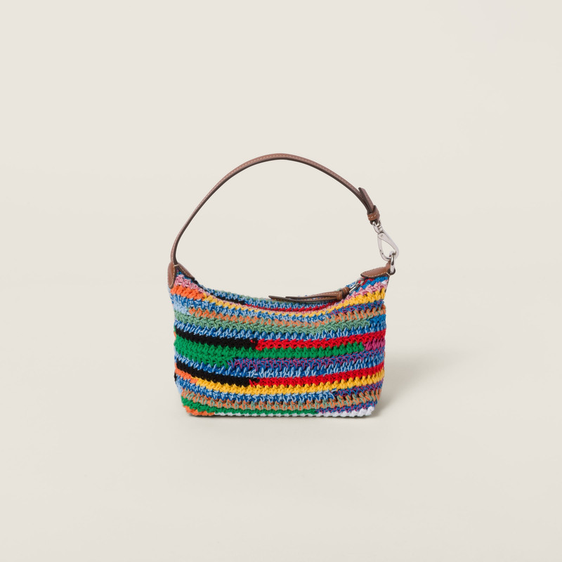 Miu Miu Crochet pouch - 5NE841_2F46_F0055 | REVERSIBLE