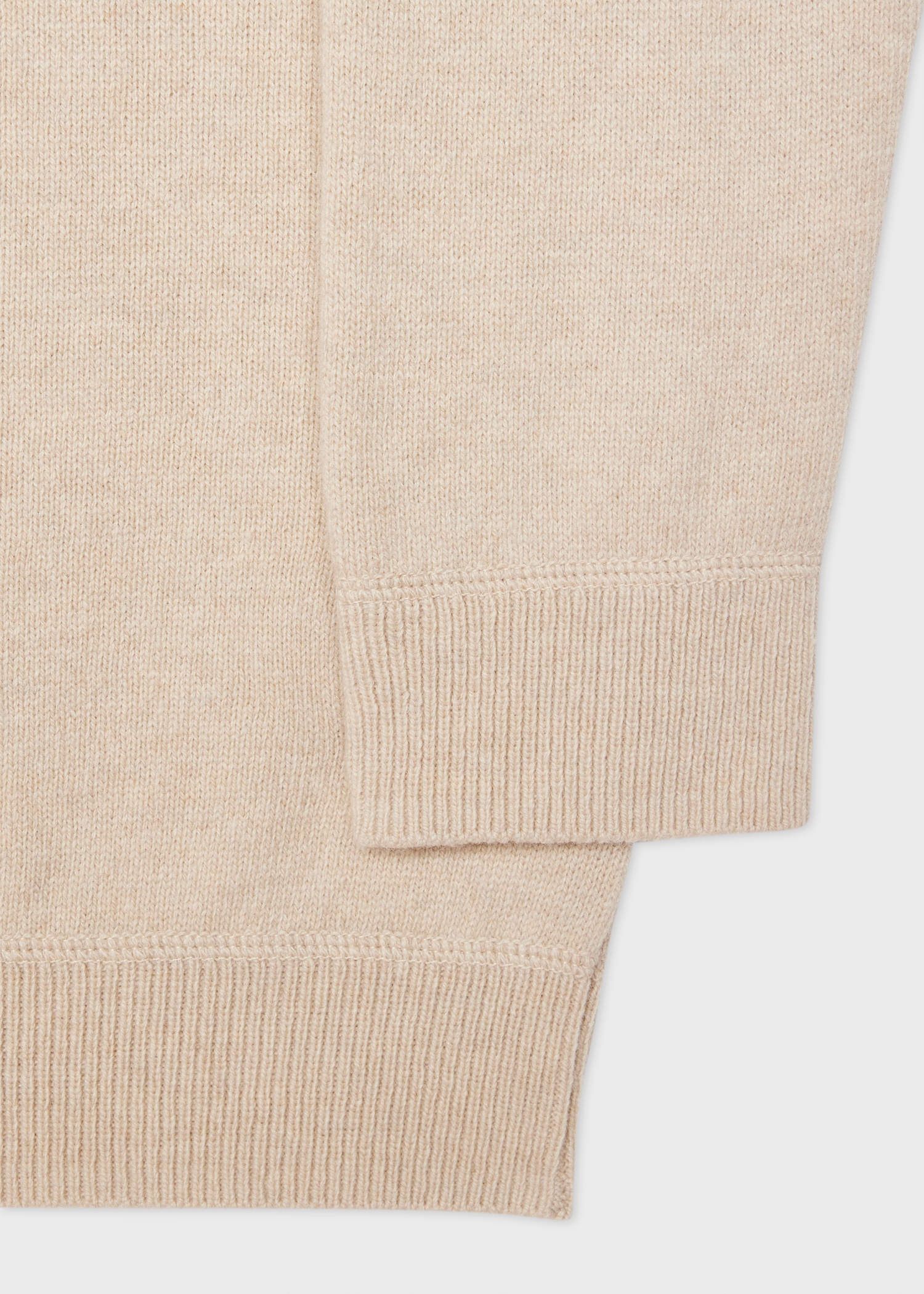Ecru Merino Wool Cardigan - 3