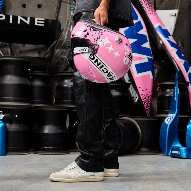 DUKE + DEXTER Alpine Formula One Team White + Blue Sneaker - Women's outlook