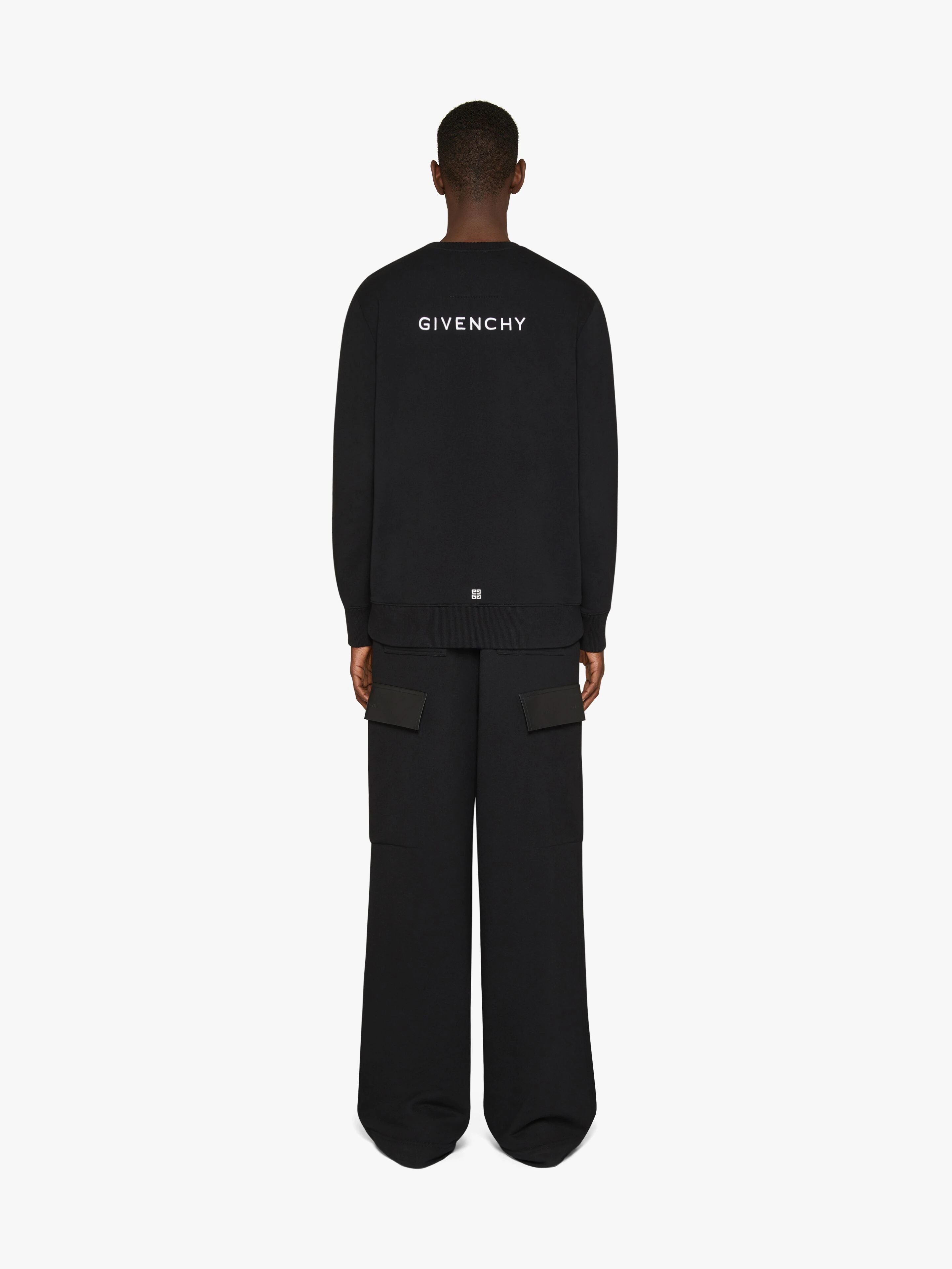 Givenchy Black Embroidered Lounge Pants