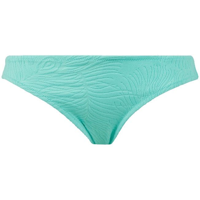 Women Bikini Bottom Midi Brief Solid - 1