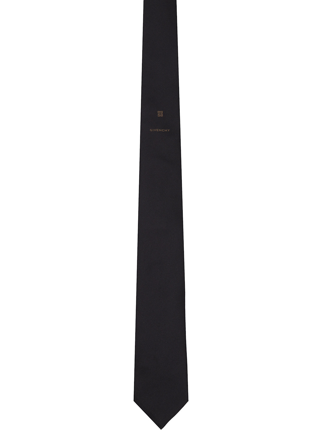 Black 4G 'Givenchy' Tie - 1