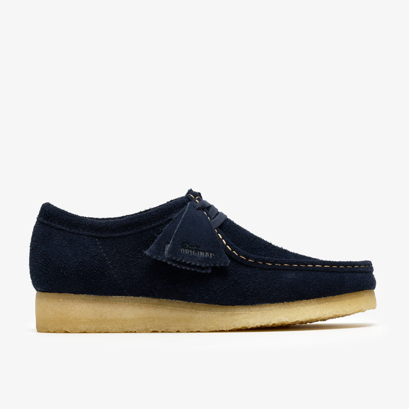 Wallabee Navy Suede 1