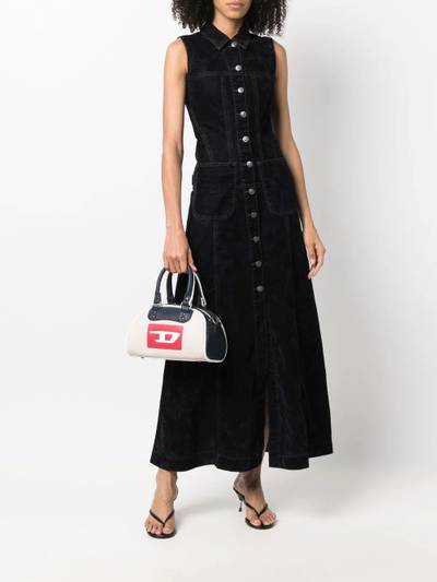 Diesel sleeveless denim dress outlook