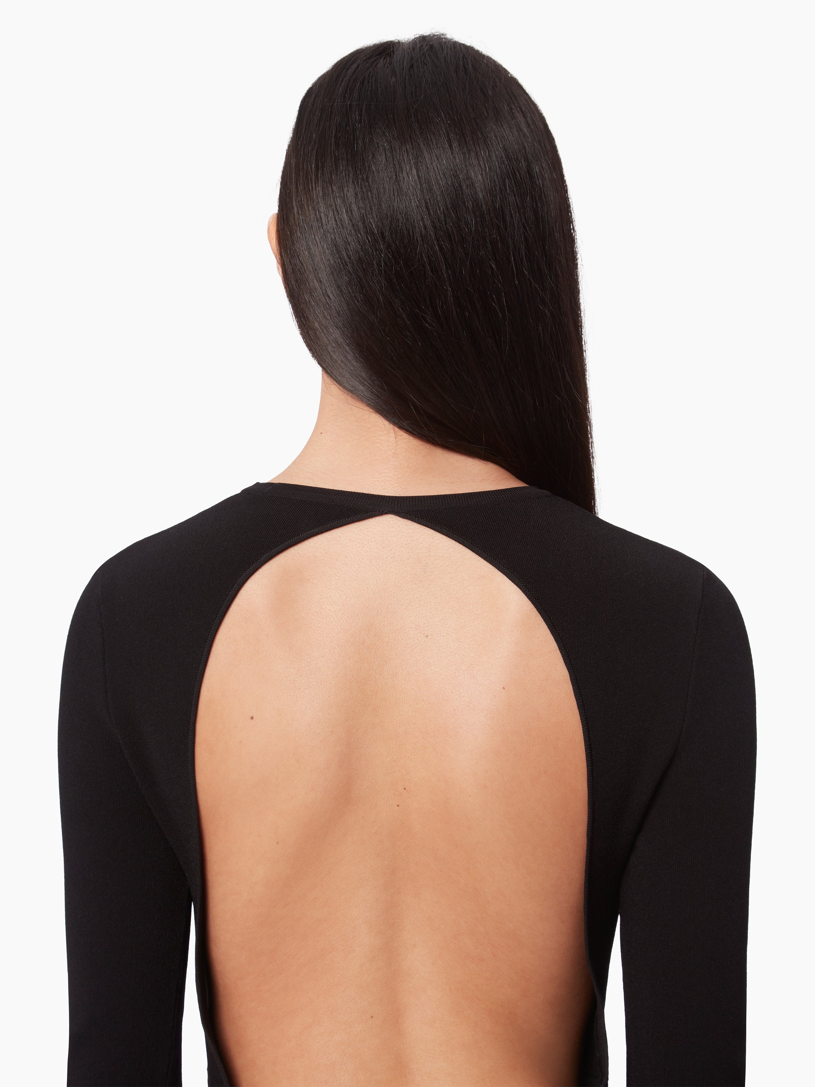 LONG BACKLESS DRESS - 3