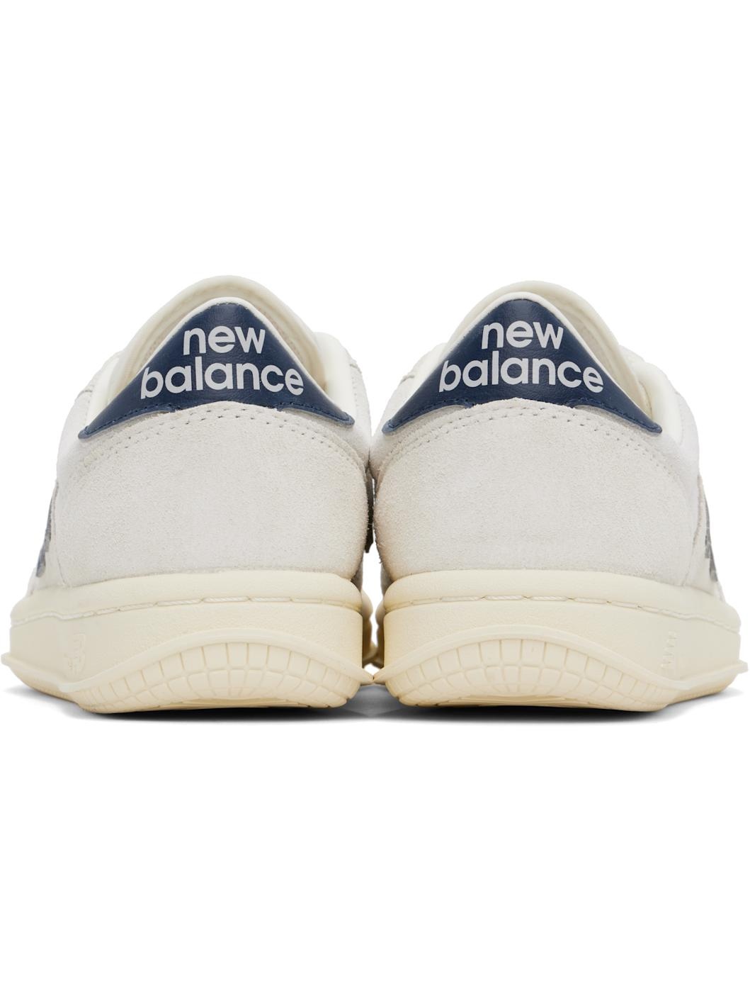 Off-White & Navy T500 Sneakers - 2