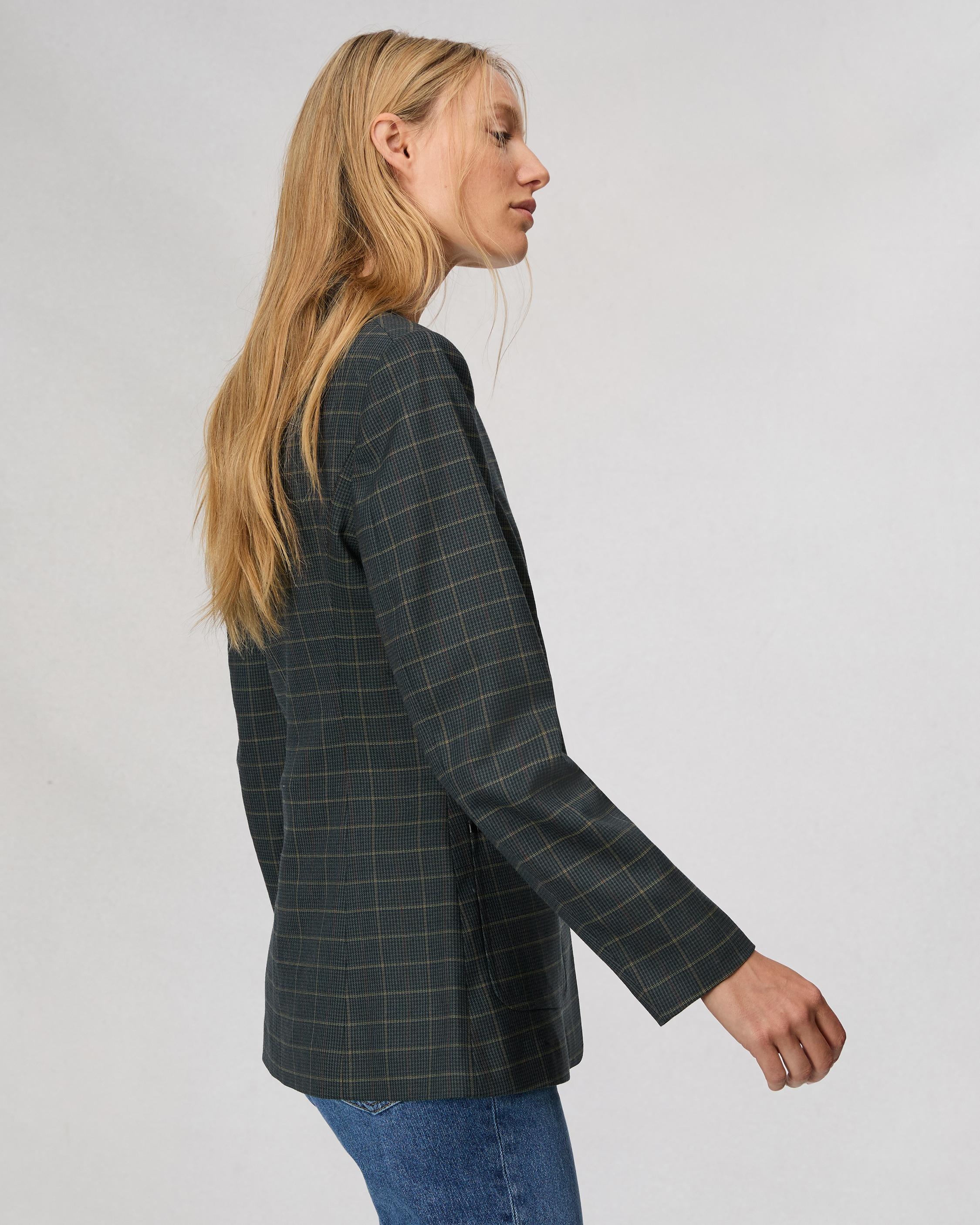 Drew Plaid Blazer - 4