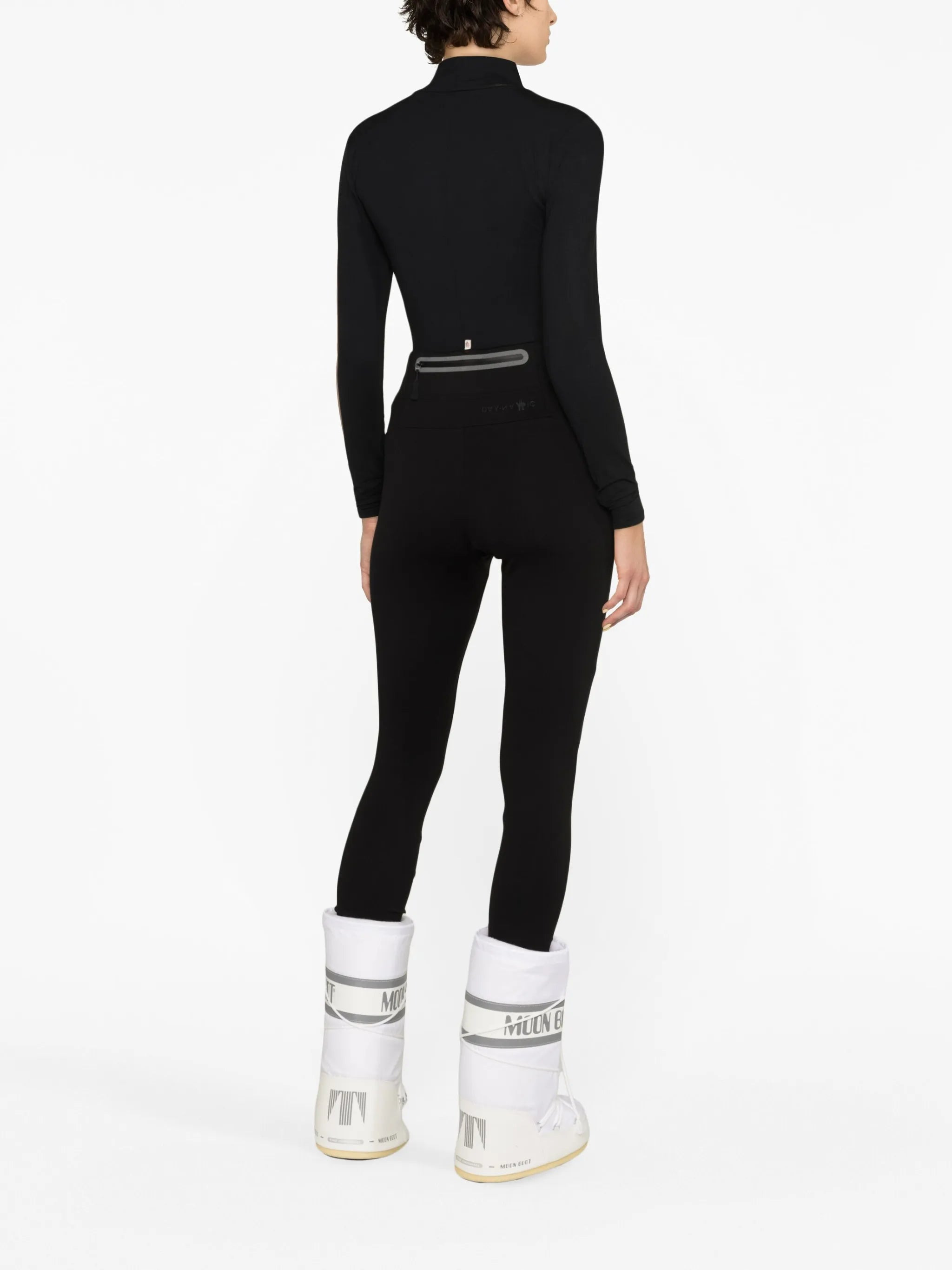 Zip-pocket Jersey Leggings - 2