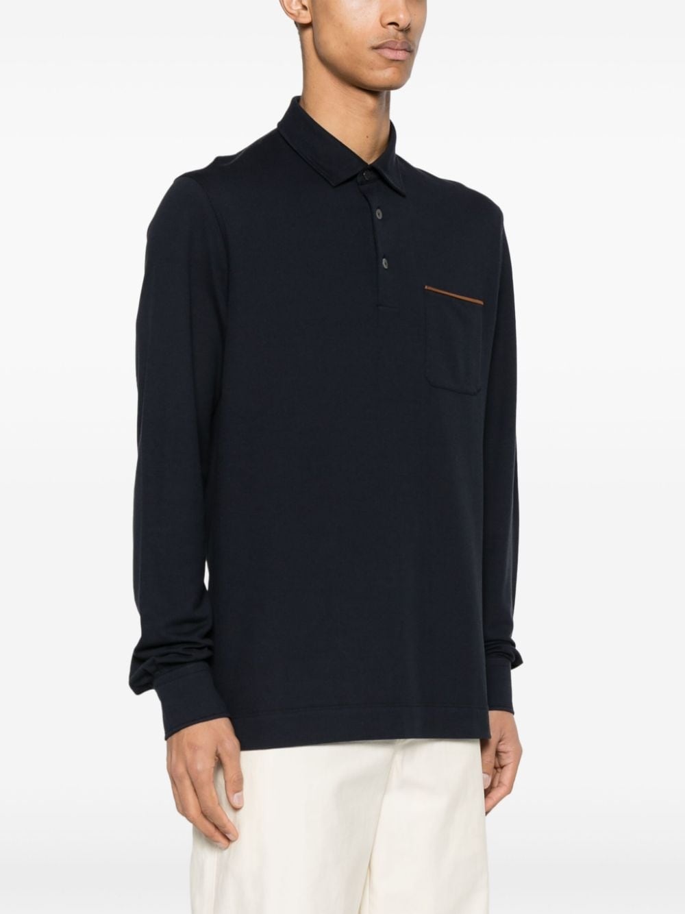 piquÃ© cotton polo shirt - 3