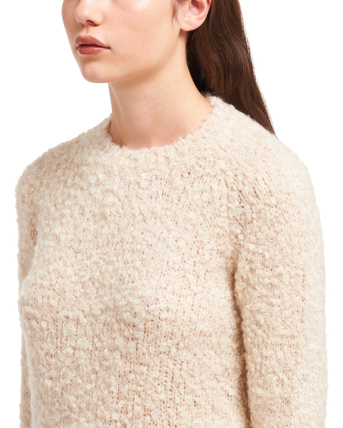 Mohair and cashmere bouclé sweater - 5