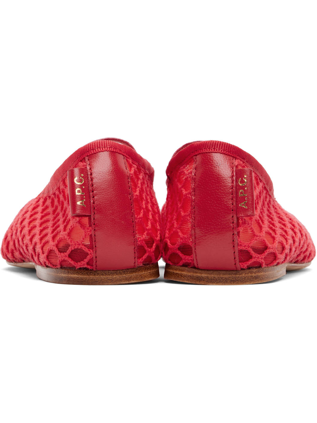 Red Swan Ballerina Flats - 2