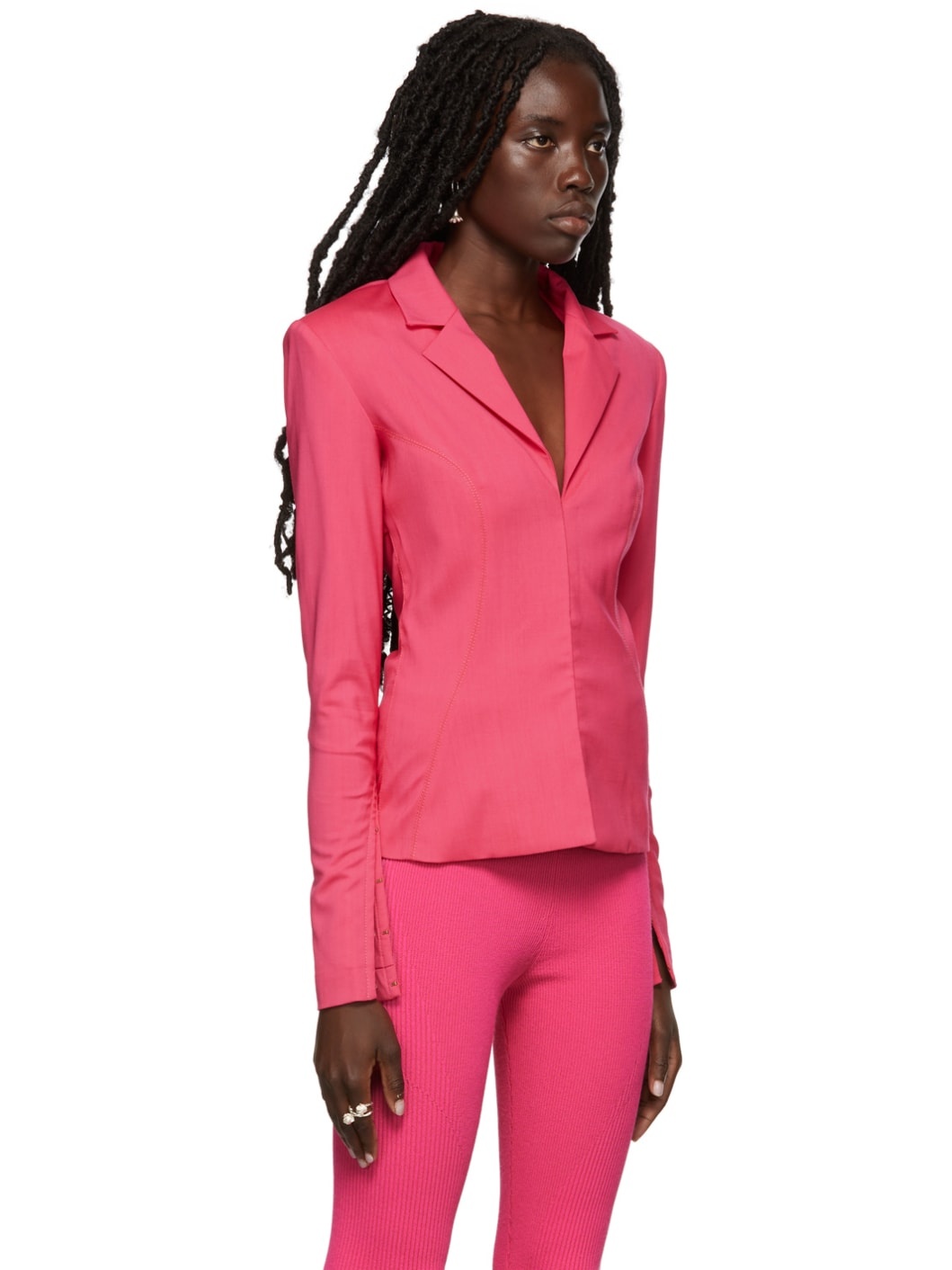 Pink La Montagne 'La Veste Obiou' Blazer - 2