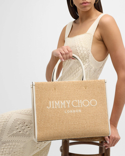 JIMMY CHOO Logo London Beach Tote Bag outlook