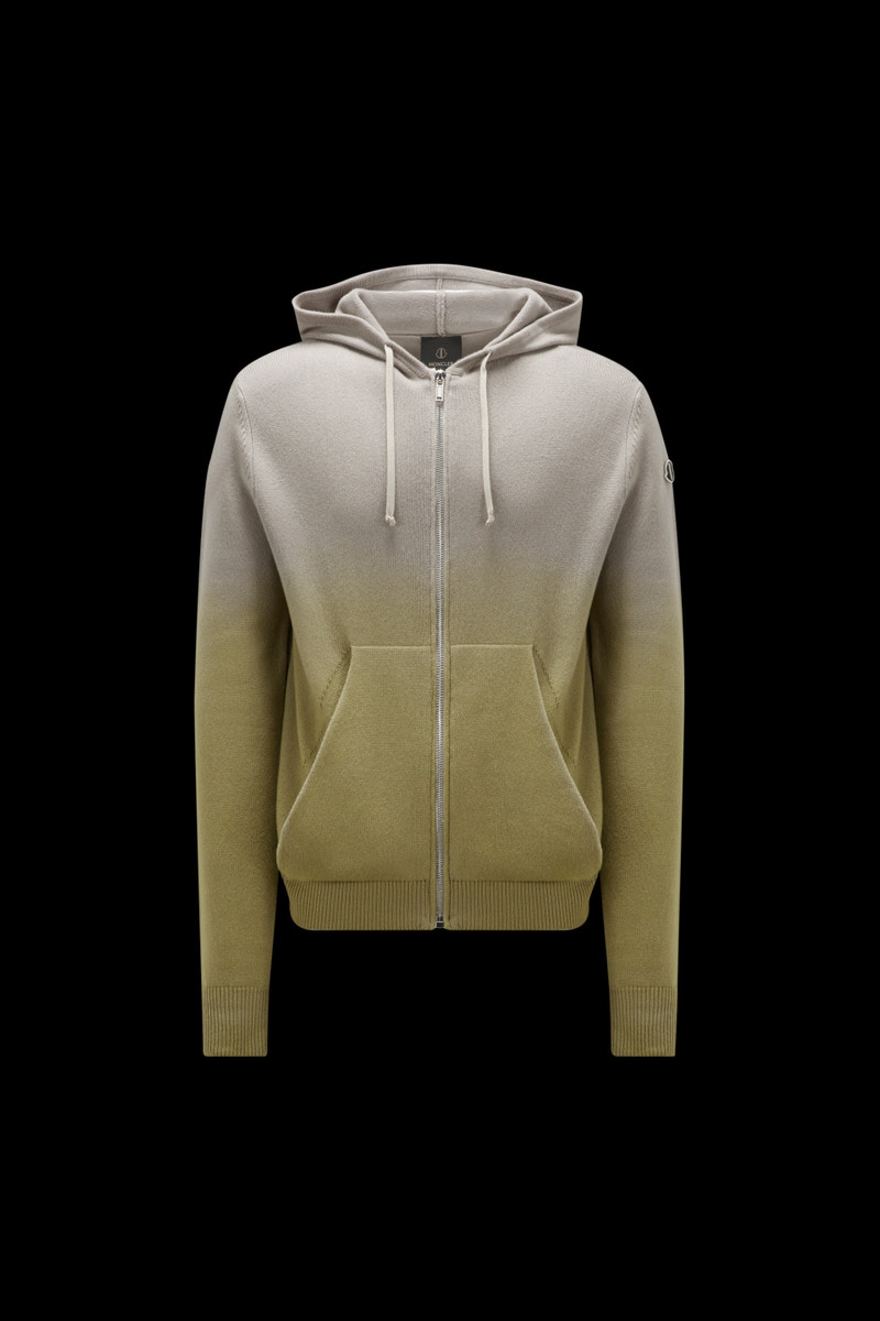 Cashmere Zip-Up Hoodie 1