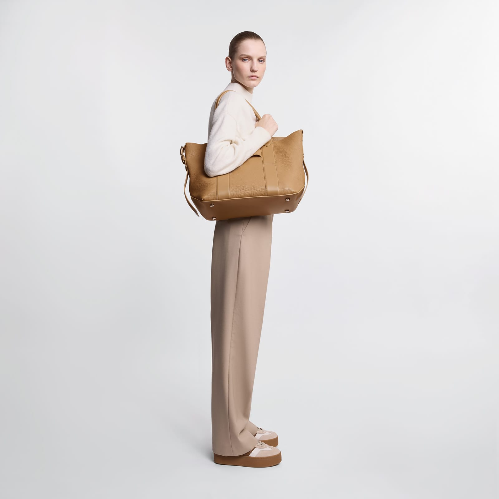 Hogan Script Shopping Bag Medium - 7