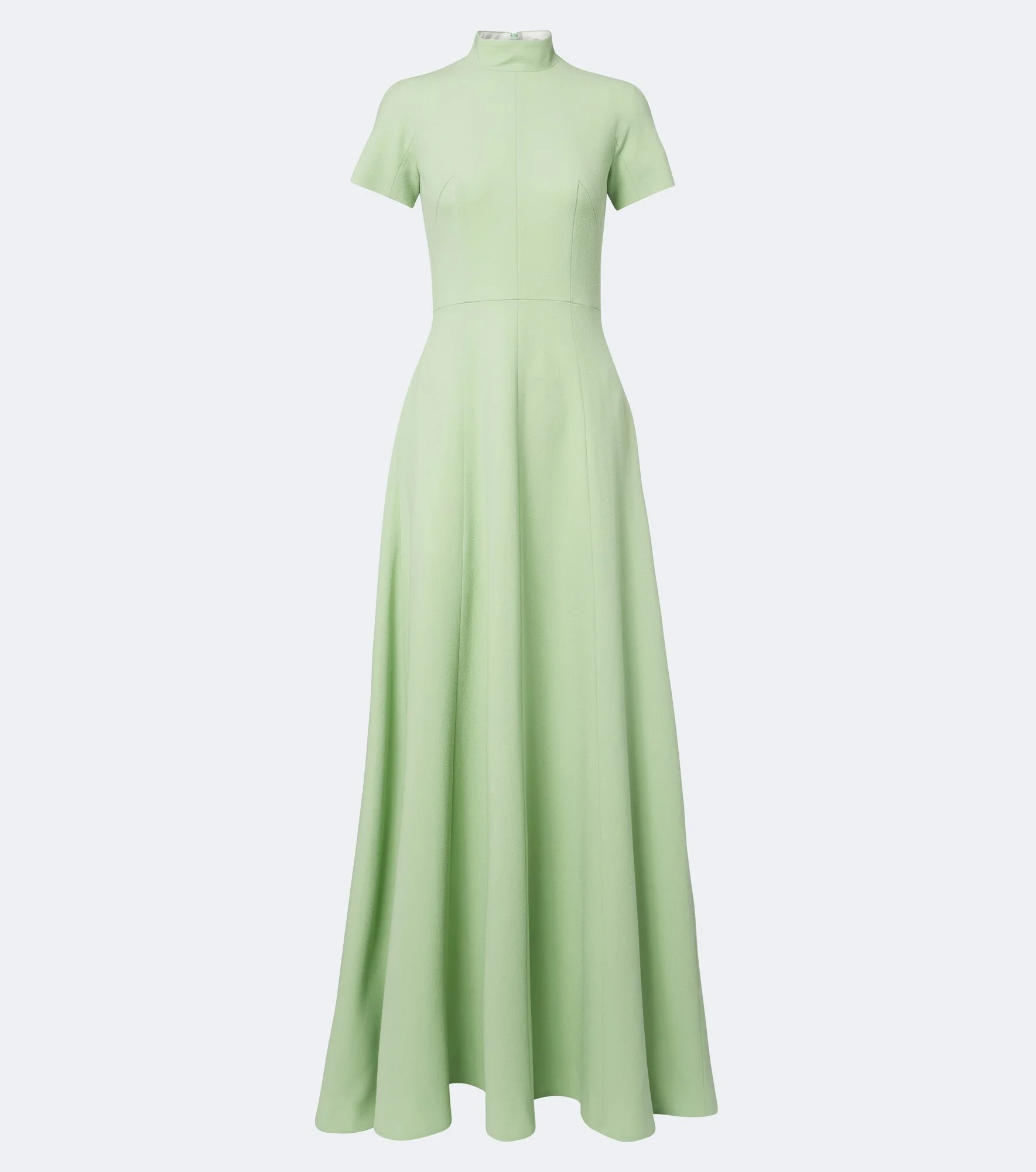 Malinda wool crêpe gown - 1