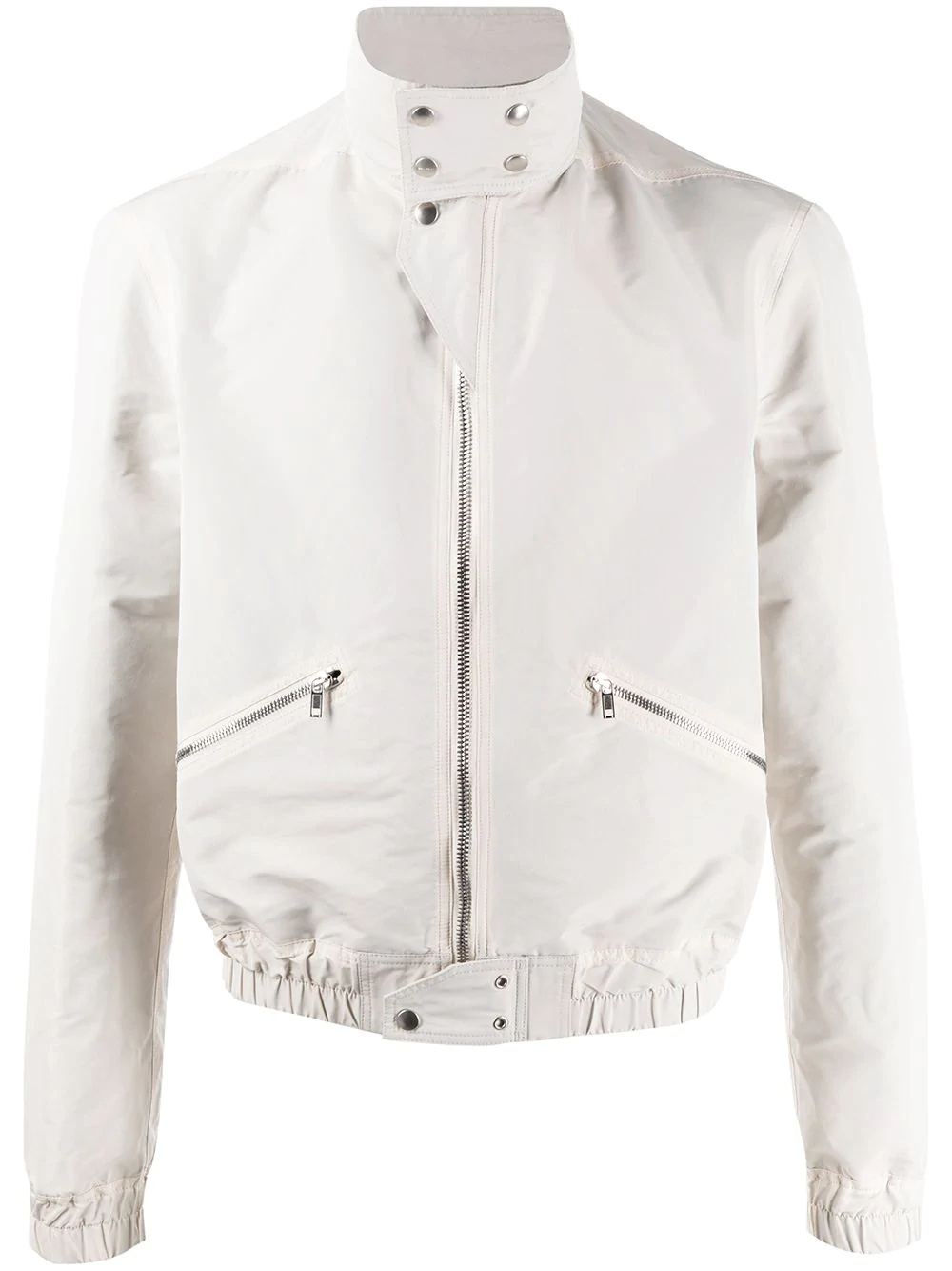 front zipped bomber jacket - 1