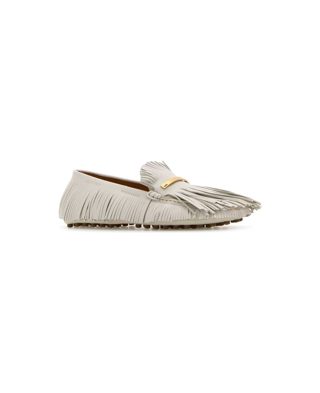 Fringed Slip-on Loafers - 2