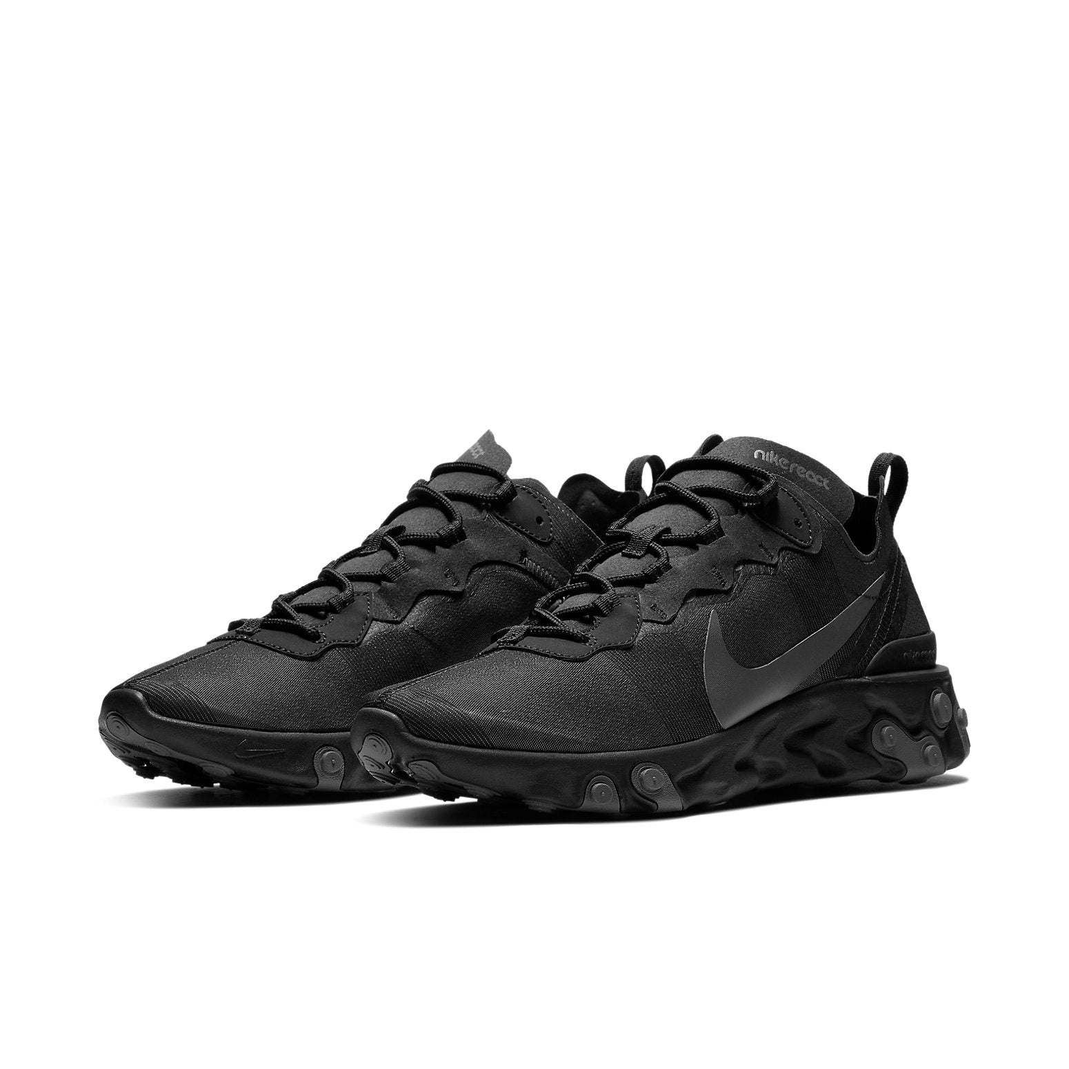 Nike React Element 55 'Triple Black' BQ6166-008 - 3