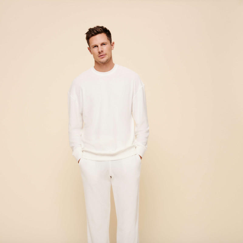 Unisex Terry Sweatshirt Solid 3