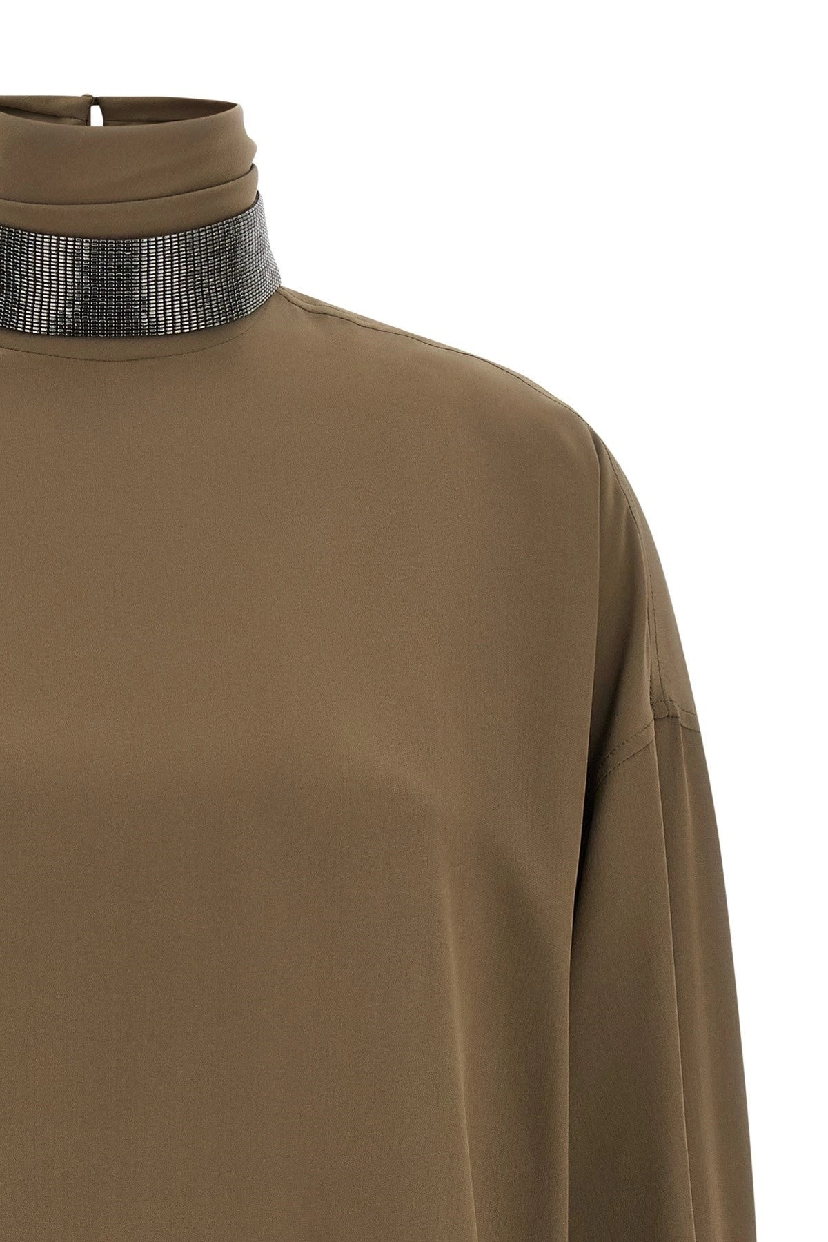 Brunello Cucinelli Women Silk Blouse - 3