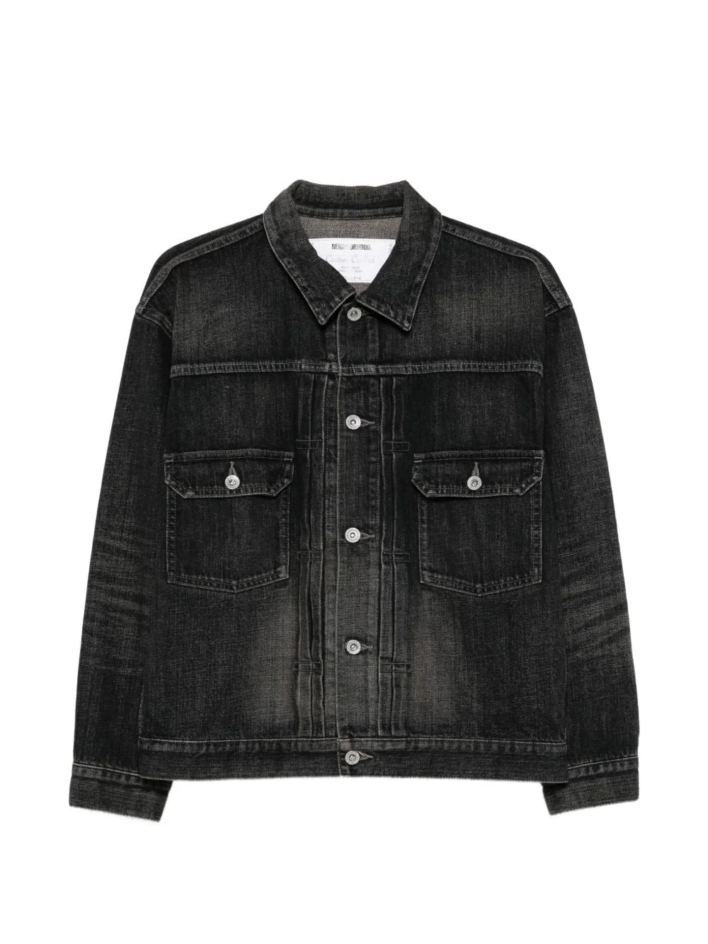 WASHED DENIM JACKET - 1