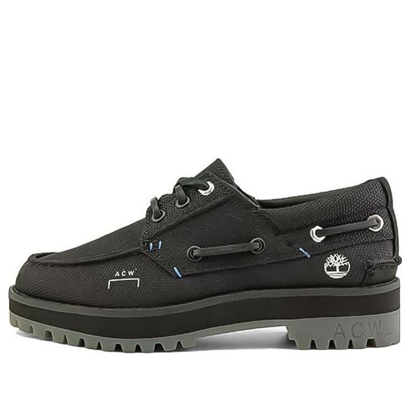 (WMNS) Timberland x A-COLD-WALL 3 Eye Lug Boat Shoe 'Black' A66XFW - 1