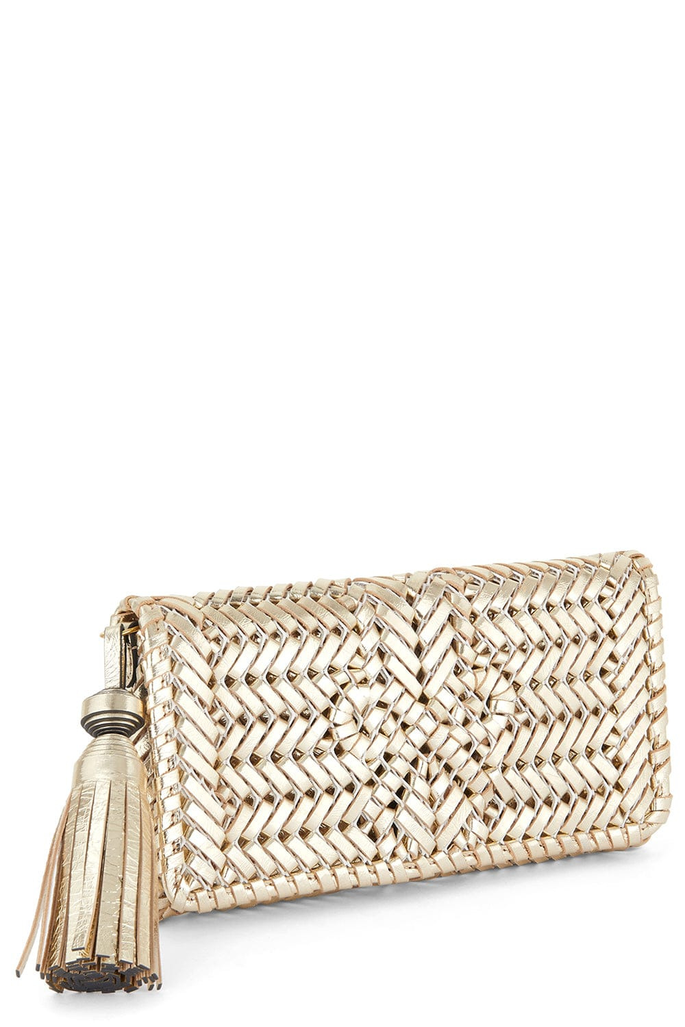 Neeson Tassel Clutch - Platino - 3